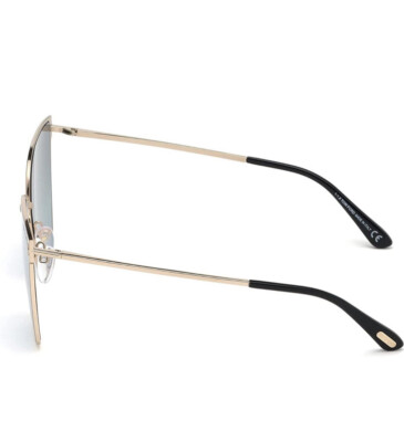 TOM FORD FT 0653/S 28V HELENA Gold/Blue Authentic Sunglasses  display picture 1