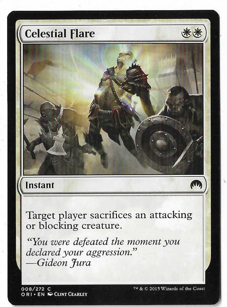 MTG Celestial Flare Magic Origins (ORI) Common Magic Card #008/272