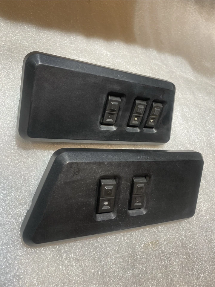 1989-1992 Ford Bronco II Ranger interruptores de janela de energia par esquerda direita 14A335AA - Imagem 2 de 4