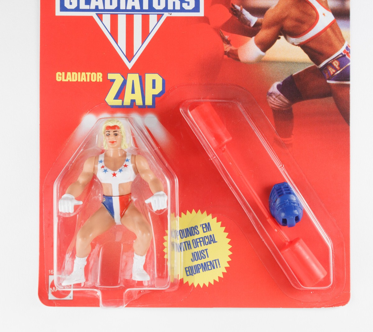 Gladiator Zap - American Gladiators - Mattel - 1991 - Jousting