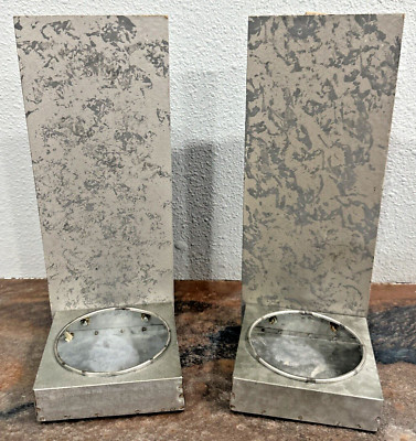 Galvanized Tin Sconces 10 x 4 Pair Pier 1 Wall mount