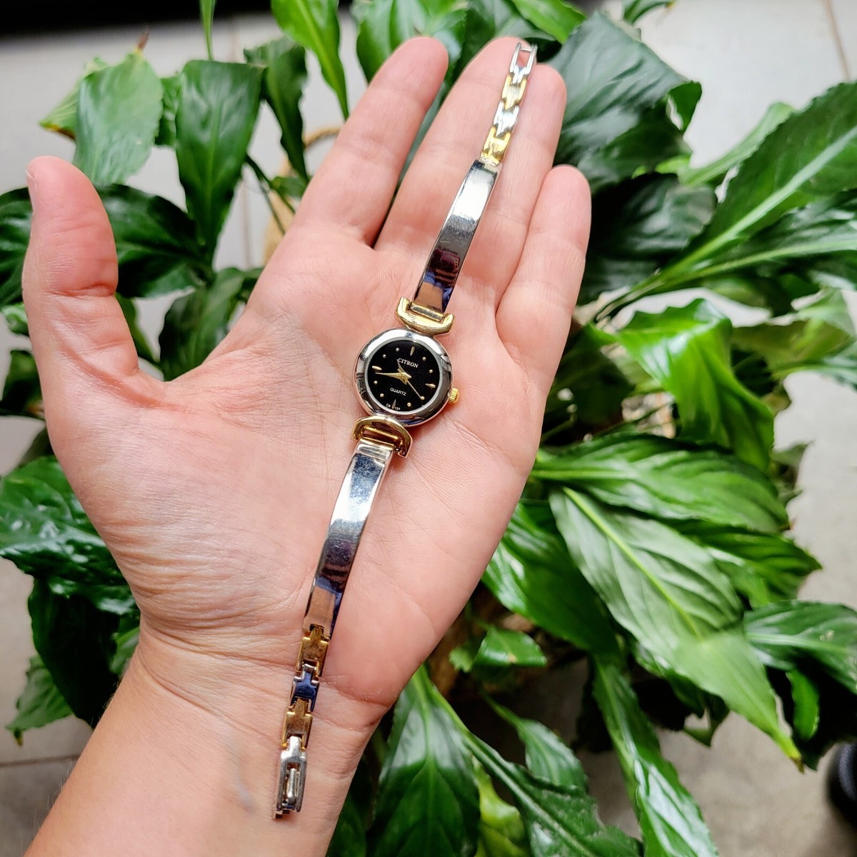 Citron Quartz Dainty Silver Watch Vintage Citron Women main image 2