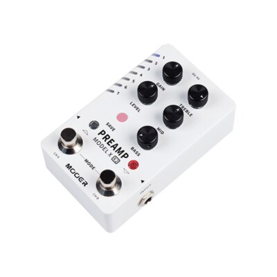 Preamp pedal Digital guitar effects pedal with 14 preset slots Built-in cabinet