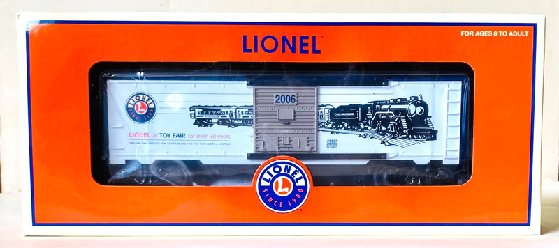 New-Old-Stock Lionel 2006 Toy Fair Box Car 6-29937