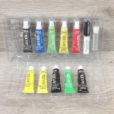 Art 101 Acrylic Paint Tubes Glitter Glue Set DIY Art Craft Artist Supply Kit