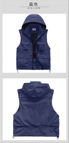 Outdoor multi-pocket photographer fishing vest volunteer tooling vest - Picture 7 of 11