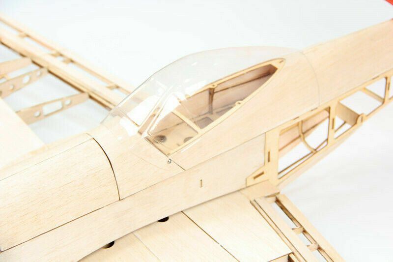 Upgraded RC Laser Cut Plane Balsa Wood Airplane Model P51 Kit Wingspan ...