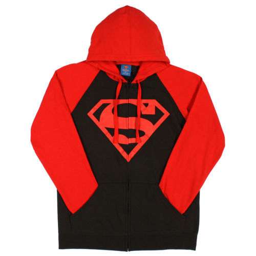 DC Comics Superboy Red Hood Zip Hoodie | eBay