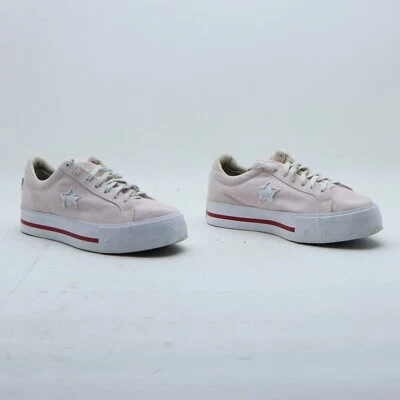 CONVERSE ONE STAR Plateforme Usagée Taille EU 39 UK 6 US 8 (Cod.CS2044) Rose - Photo 1/4