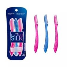Schick Hydro Silk Touch-Up Dermaplaning Tool with Precision Cover, 3Ct Dermapl
