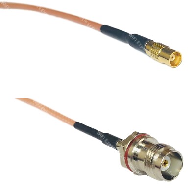 RG316 MCX FEMALE to TNC Female Small Bulk RF Cable Rapid-SHIP LOT