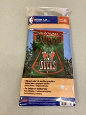 Wincraft Factory Sealed Milwaukee Bucks 27"x37" Vertical Team Flag Decor NBA