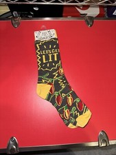 Lets Get Lit Christmas Socks - Novelty Gift Crazy Socks
