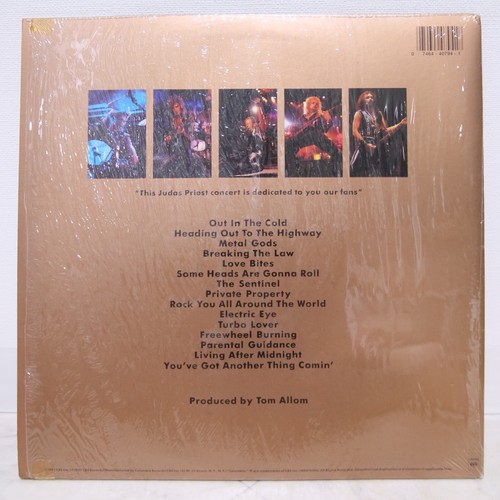 JUDAS PRIEST/PRIEST...LIVE! US PRESSING DOUBLE LP W/INNER*2, SHRINK,HYPE STICKER - Imagen 2 de 10