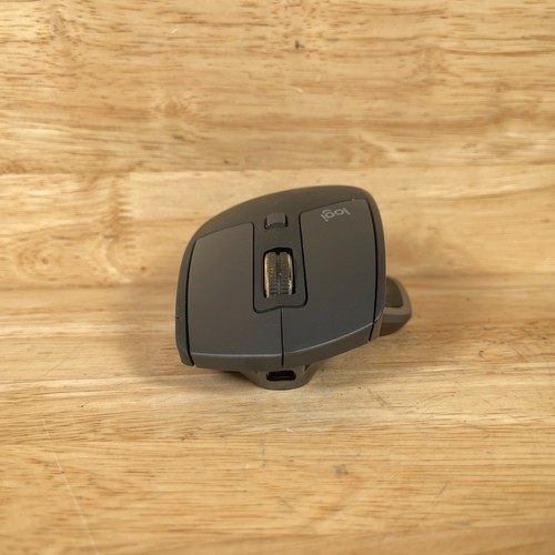 Logitech MX Master 2S Black/Grey Wireless Bluetooth USB 7-Buttons Gaming Mouse - Picture 3 of 4