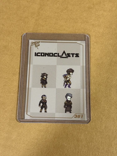 Iconoclasts #381 Gold Foil Limited Run Games Trading Card NEW RARE