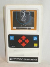 Mattel Electronic Basketball hand held lcd video game image