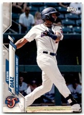 2020 TOPPS PRO DEBUT LEWIN DIAZ JACKSONVILLE JUMBO SHRIMP #PD-56