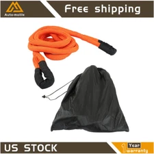 Recovery Kinetic Tow Rope 48000 LBS Energy Truck Tow Snatch Strap 1" × 20'