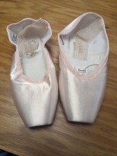 DemiPointe Shoes Sansha DP802 Half Satin Pointe Shoes Soft No Shank