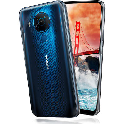Hülle für Nokia 5.4 Schutzhülle Silikon Case Cover Handy Schutz Klar Transparent