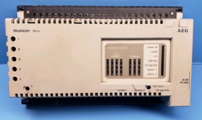 AEG Modicon Micro 110CPU51201 A120 I/O exp