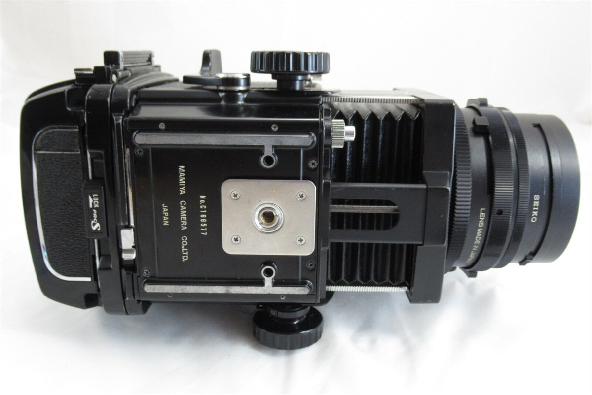 Mamiyaマミヤ RB67 PRO S SekorーC 127mm/65mm Mamiya RB67 Pro S w/ Sekor C 127mm F/3.8 with Hood & 120
