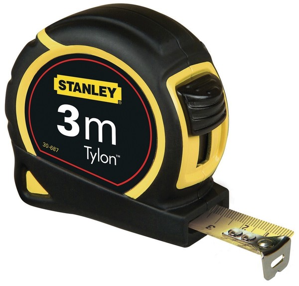 Taschenrollbandmaß Tylon™ L.3M B.12,7Mm Mm/Cm Eg Ii Ku.GüRtelclip Sb Stanley-image