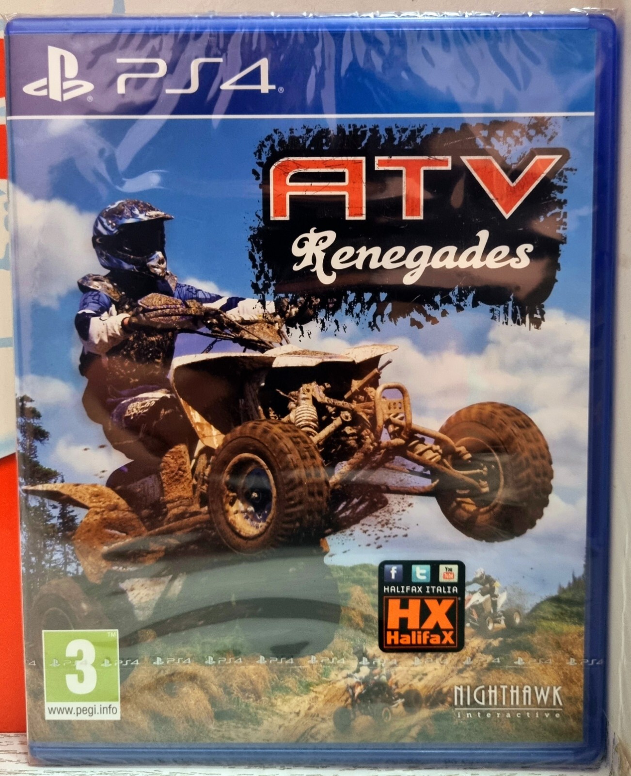 ATV RENEGADES PS4 PLAYSTATION 4 RACING GAME QUAD ITALIANO 1-2 GIOCATORI NUOVO