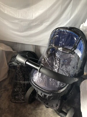 iCandy Peach 3 Kinderwagen und Sitz Ersatz Regenabdeckungen x 2 enthalten