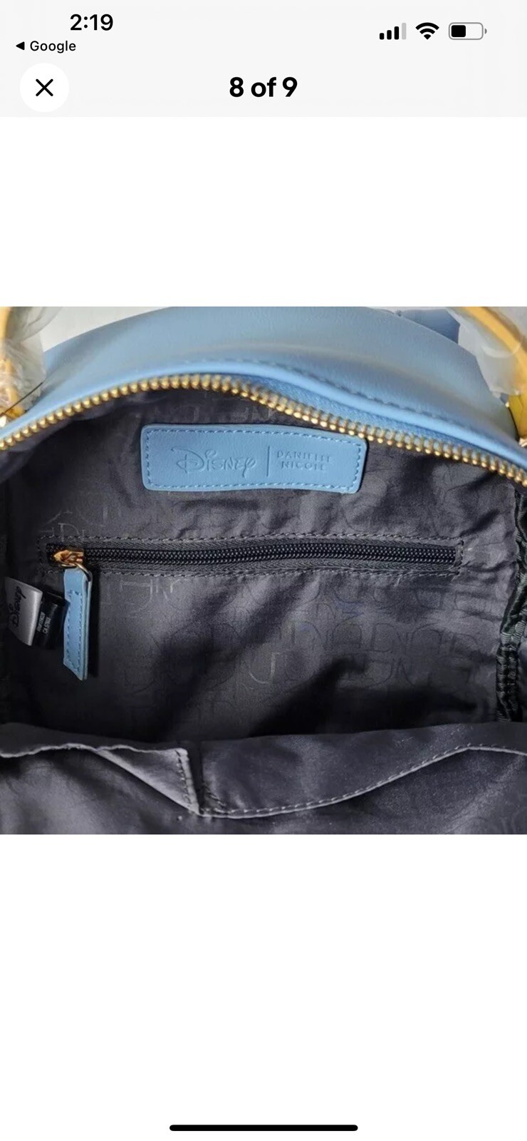 DISNEY'S ALICE IN WONDERLAND MINI BACKPACK BY DANIELLE NICOLE Falak