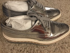 prada lace up sneakers