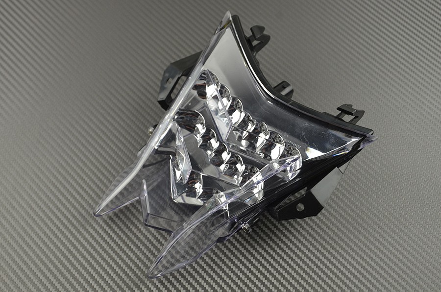 Feu arrière LED BMW S1000RR 2015 2016 2017 avec clignotant intégré transparent