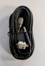 ProComm PR818N13 18' RG58AU Coaxial Cable w/Soldered PL-259 to FME + NIP-13 End