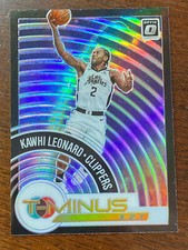 2020-21 Panini Optic T-Minus Insert Silver Holo Kawhi Leonard LA Clippers #3