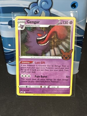 Pokémon TCG Gengar Promo (Trick or Trade Halloween) 057/198 | eBay