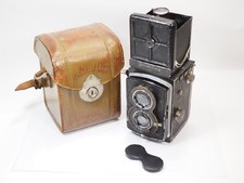 Rollei Rolleiflex Standard Tessar 75Mm F4.5 With Case Tube X7206
