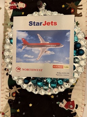 1:200 Starjets/ Northwest/ A320-200/ Resin Model w/gear/NEW! 