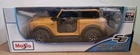 Maisto 1:18 Die-Cast Special Edition 2021 Ford Bronco Badlands Orange Model Car