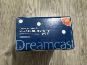 Dreamcast Controller Clear Boxed HKT-7700-18 Good SEGA 291