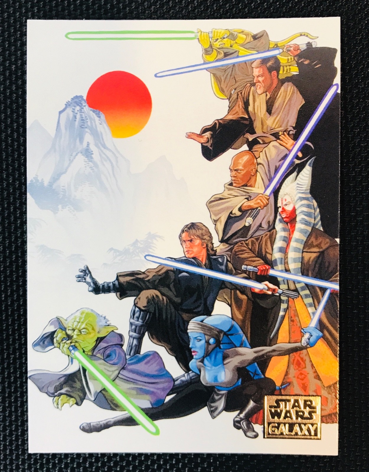 2012 Topps Star Wars Galaxy JEDI A LA KUROSAWA Base Set #52 Regular RARE 🔥📈