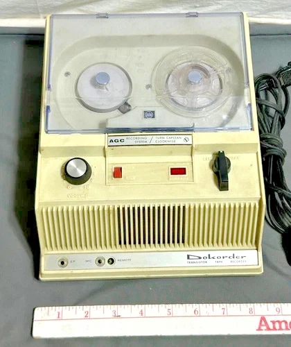 Dokorder Solid State Transistor Tape Recorder Reel to Reel PT-36D Denki Onkyo - Image 2 of 4