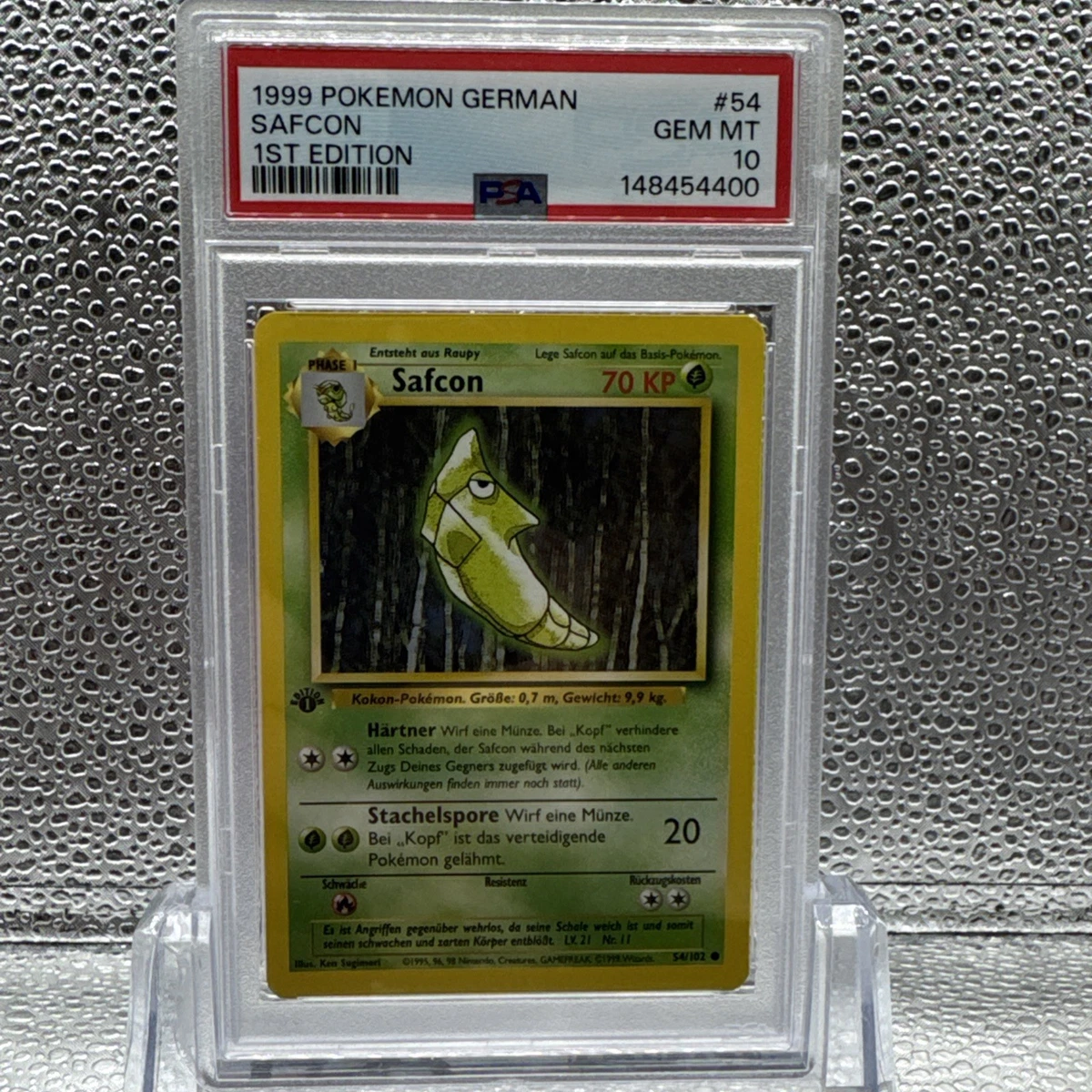 Pokémon TCG Grade 10 German Individual Collectible Card Games for