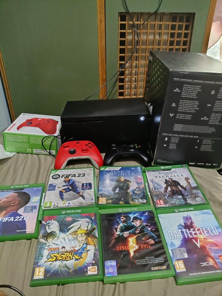 Xbox Series x 2 Pad Giochi Microsoft Console 