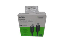 Belkin 3.3ft USB-C Thunderbolt 5 Cable w/ 240W PD 120Gbps 4K UHD Display