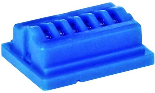 Wiederverwendbare Blattschraube Titan Clip Applikator Pinzette 8" blau _ klein _ LT100 - Bild 3 von 3