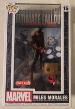 Funko Pop! Comic Cover Miles Morales Target Exclusive 15 Vinyl Figure NEW Sealed