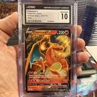 CGC 10 Charizard V Pokémon Brilliant Stars 017/172 Ultra Rare Holo English 2022