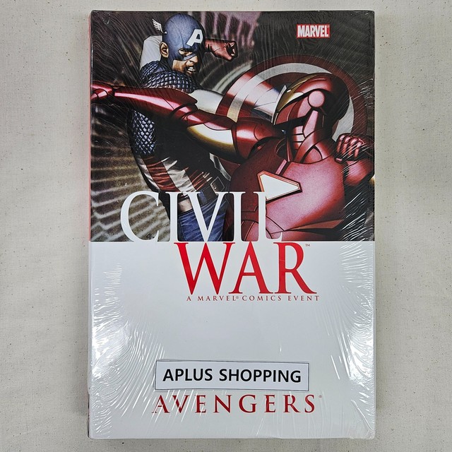Marvel Comics Civil War : Avengers Hardcover Michael Bendis 2010 BRAND NEW