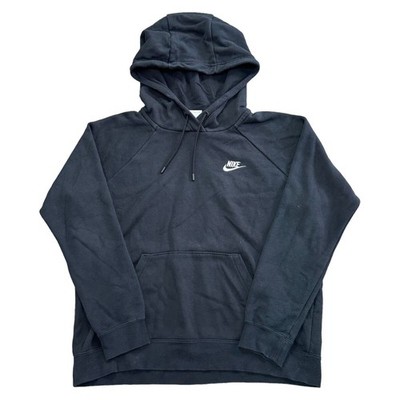 Nike Sportswear Essential Hoodie Pullover Small Logo Sweatshirt Damen Medium